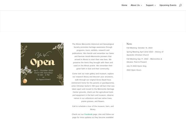 Site using Church Pack plugin