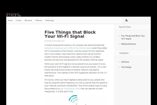 Nexus theme site design template sample