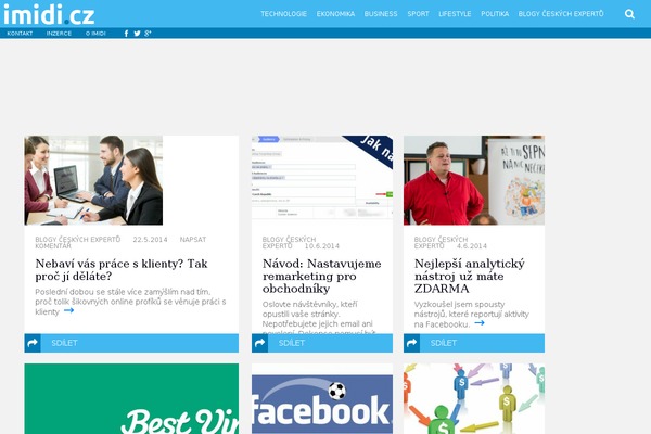 SympaGrid theme site design template sample