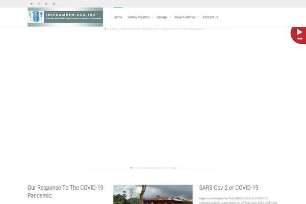 KLEO theme site design template sample