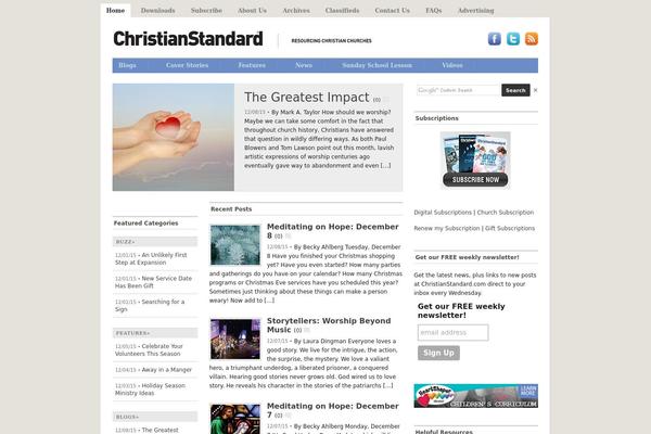 Mimbo theme site design template sample