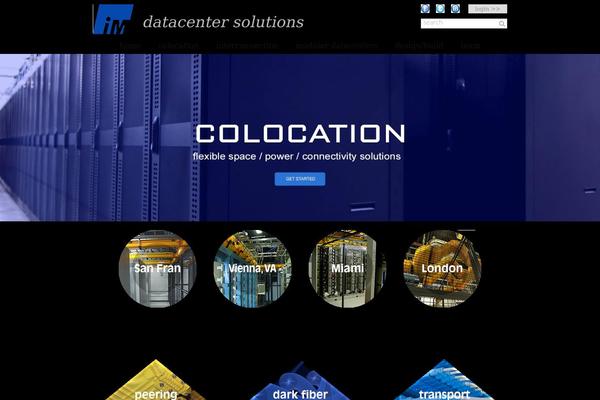 Im theme site design template sample