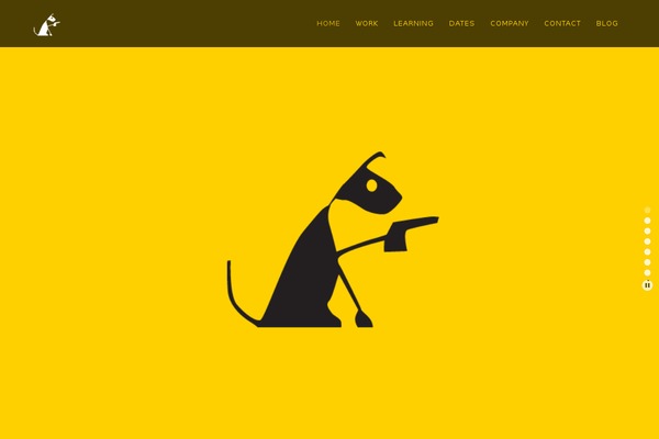 Story theme site design template sample