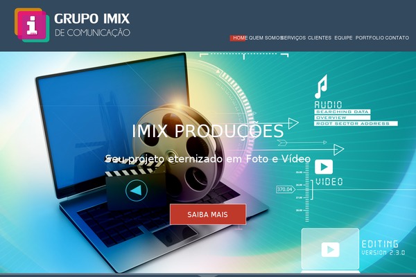Biznex theme site design template sample