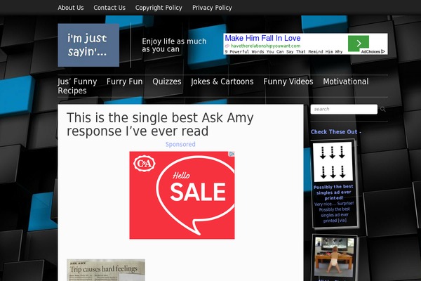 Site using Meks Smart Social Widget plugin