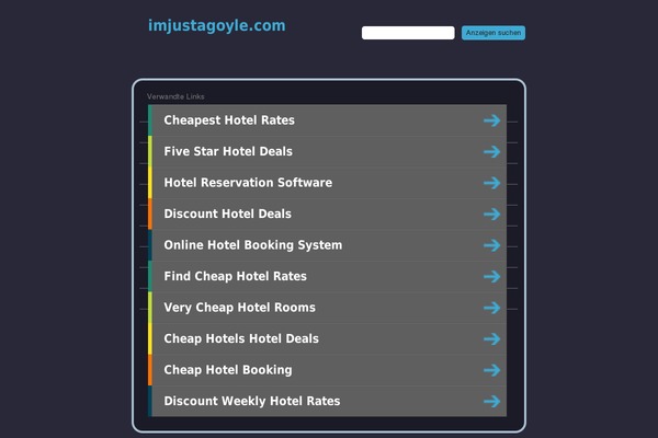 imjustagoyle.com site used Greenblog