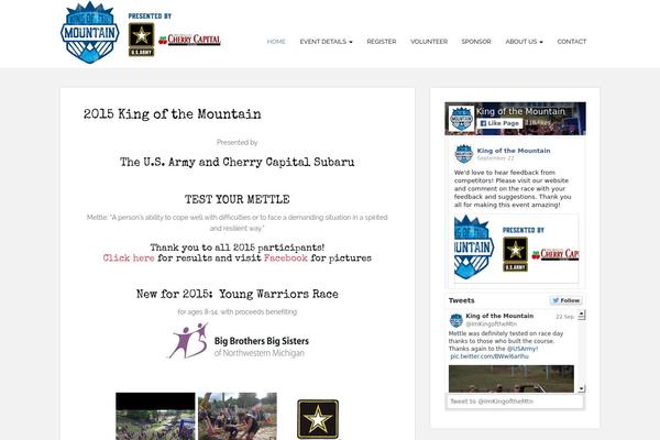 Sparkling theme site design template sample