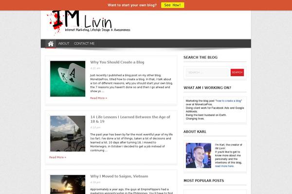 Effectivenews theme site design template sample