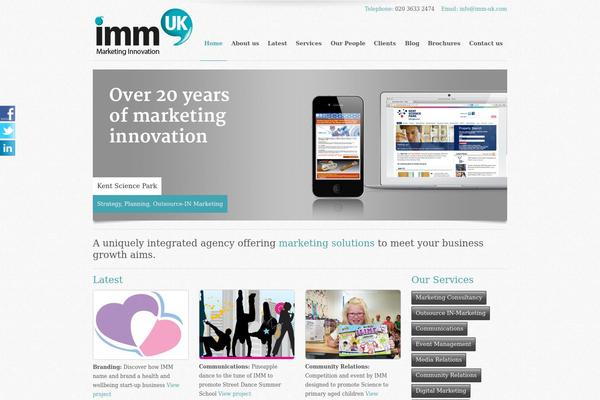 Fringetech theme site design template sample