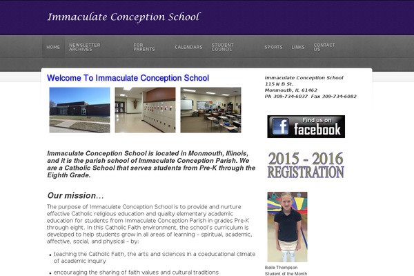 Churchope theme site design template sample