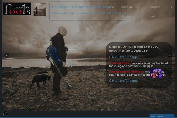 JamSession theme site design template sample