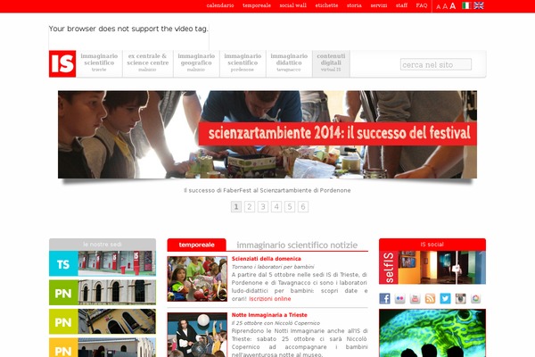 Site using Accordion Image Menu plugin