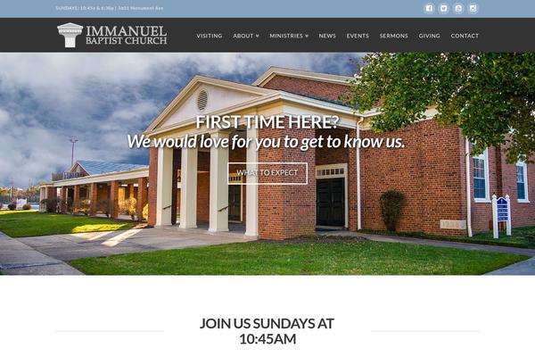 Site using Divi-bars plugin