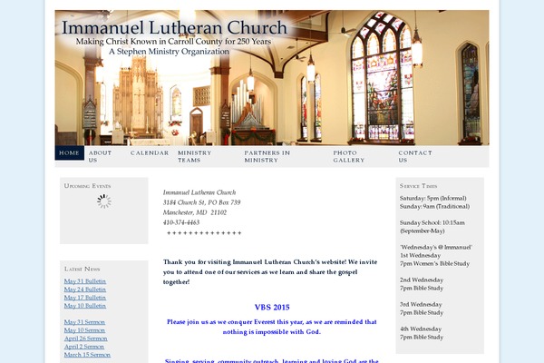 Site using Cimy Header Image Rotator plugin