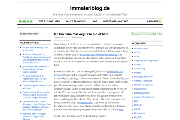 CutLine 1.4 theme site design template sample