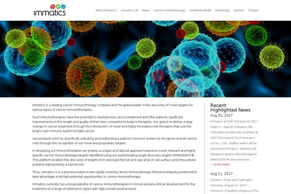 Virgo theme site design template sample