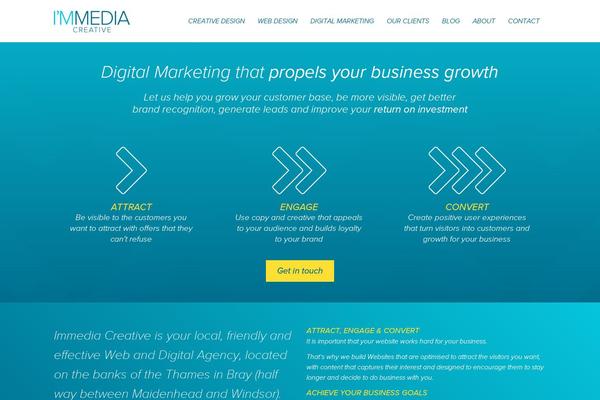 immedia-creative.com site used Omega