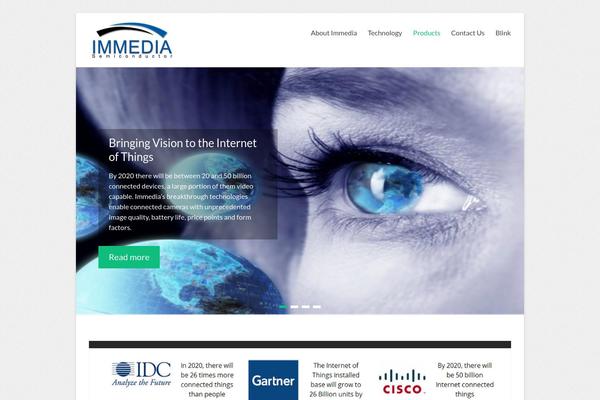 Spacious theme site design template sample