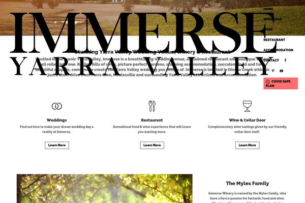 Site using Social Icons plugin