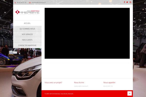 Vertikal theme site design template sample
