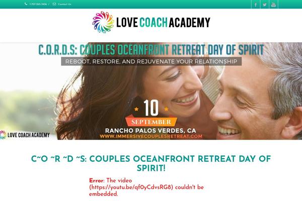 Envision theme site design template sample