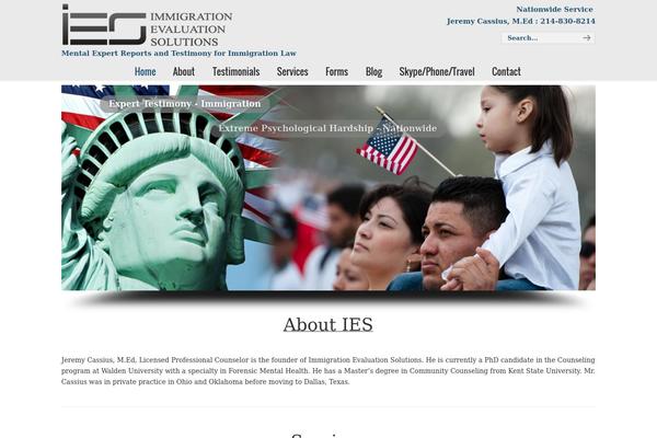 Site using CCR Client Testimonials plugin