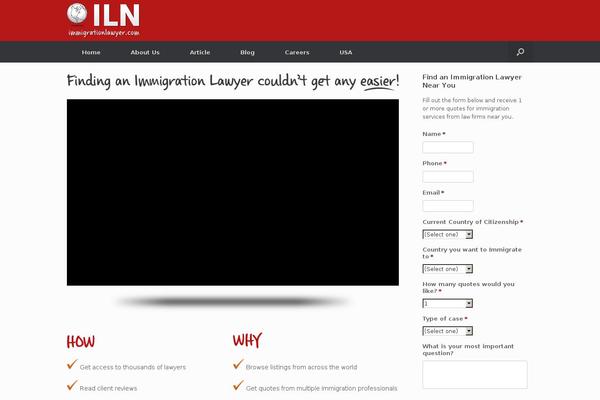 immigrationlawyer.com site used Immigration-lawyer-theme