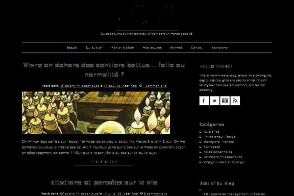 Read theme site design template sample