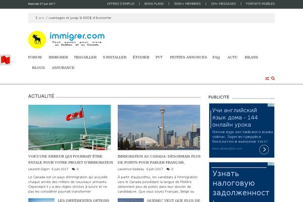 Site using Mailster plugin