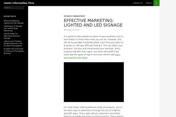 Twenty Twenty-One theme site design template sample