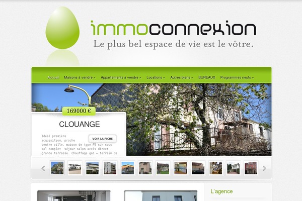 ElegantEstate theme site design template sample