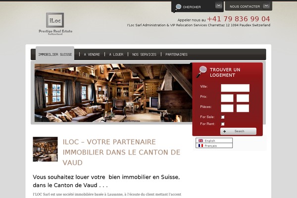 Denali theme site design template sample