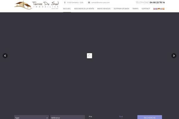 Yreg-estate theme site design template sample