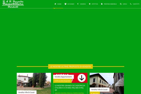 immobiliare theme websites examples