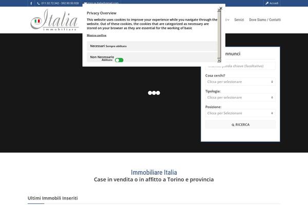 Site using Wp-back-button plugin
