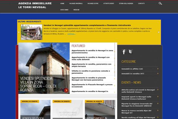 Noteworthy theme site design template sample