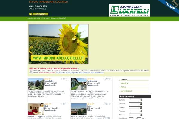 Simple theme site design template sample