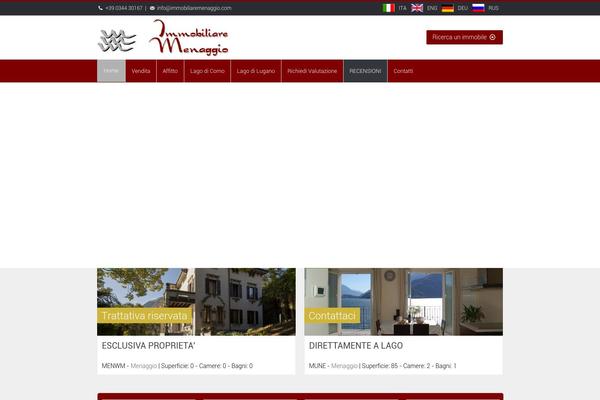 immobiliaremenaggio.com site used Vestate
