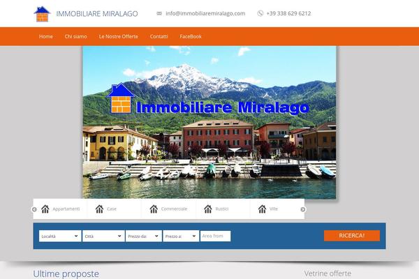 Realia theme site design template sample