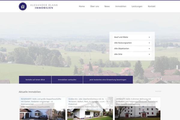 Cms theme site design template sample
