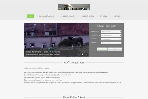immobilien-frick.de site used Immomobil