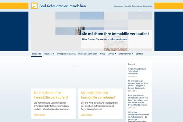 Ps theme site design template sample