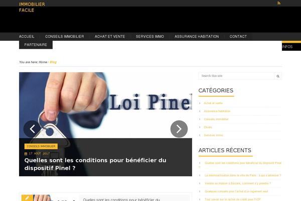 immobilier-facile.com site used Karo Light