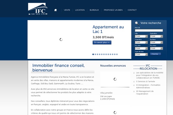 immobilier-finance-conseil.com site used Ifc