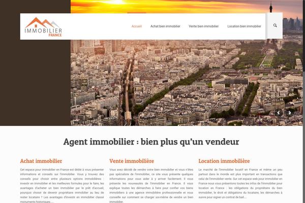 Sarraty theme site design template sample
