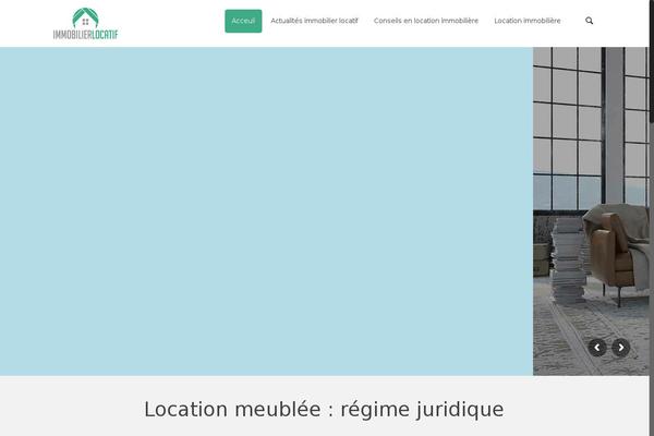 BeTheme Child theme site design template sample