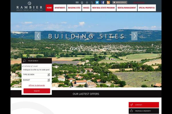 Site using WP-Property - WordPress Powered Real Estate and Property Management plugin