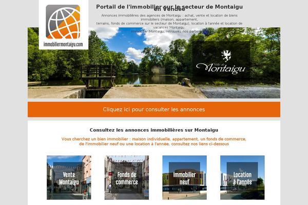 immobiliermontaigu.com site used Maisonimmo