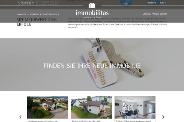 Site using Casawp plugin