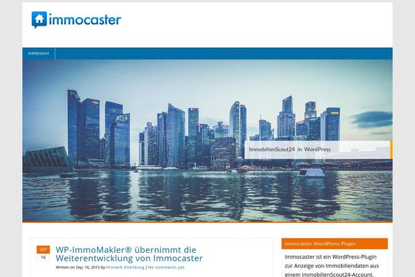 Profound theme site design template sample